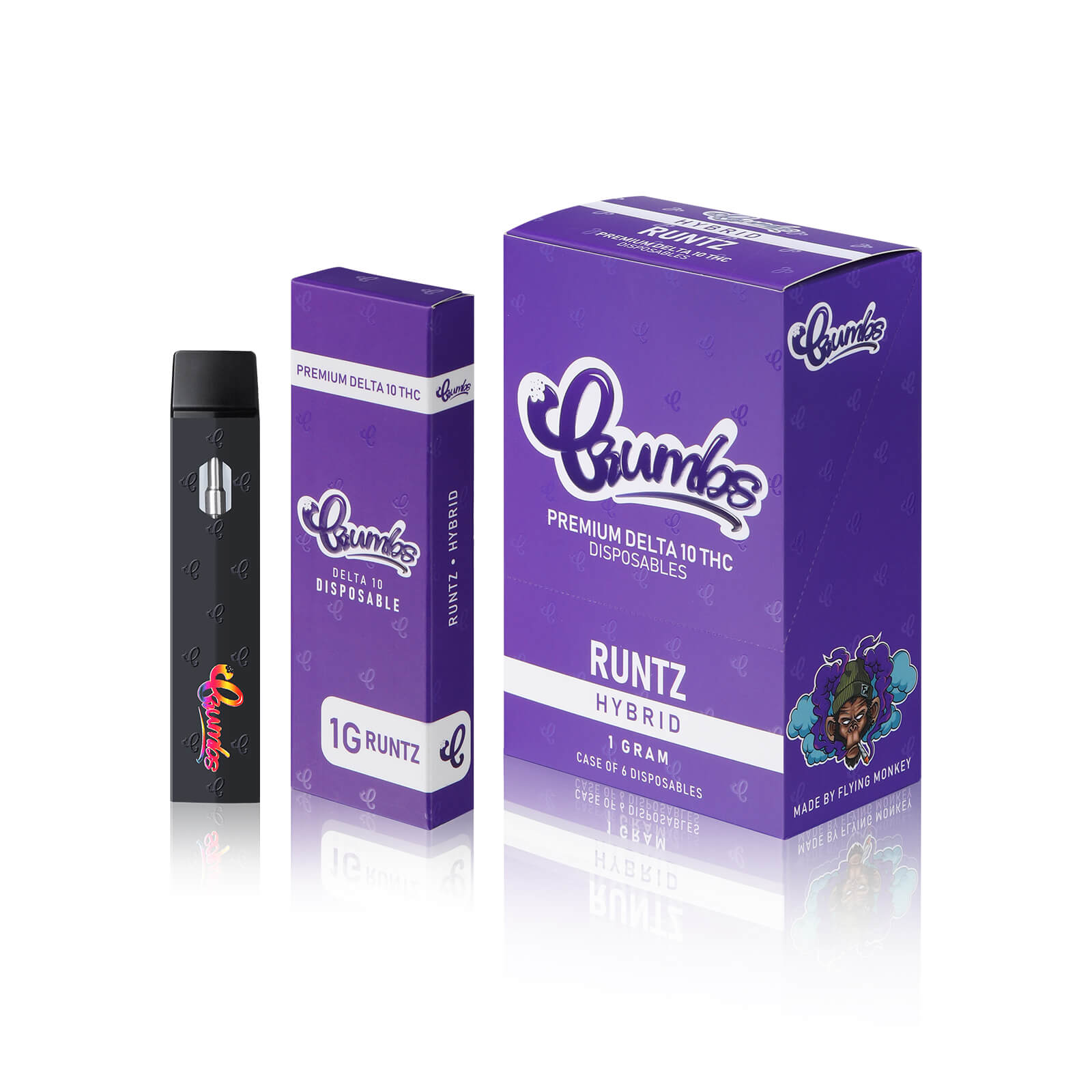 Crumbs by Flying Monkey D10 Disposable | 940mg | 1 Gram | Runtz