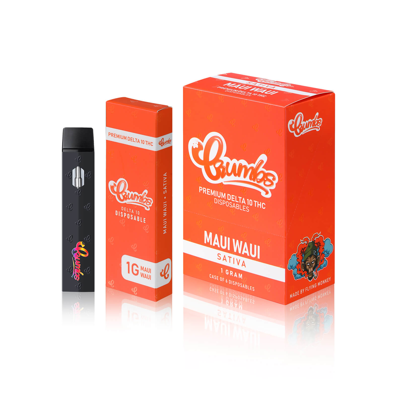 Crumbs by Flying Monkey D10 Disposable | 940mg | 1 Gram | Maui Waui